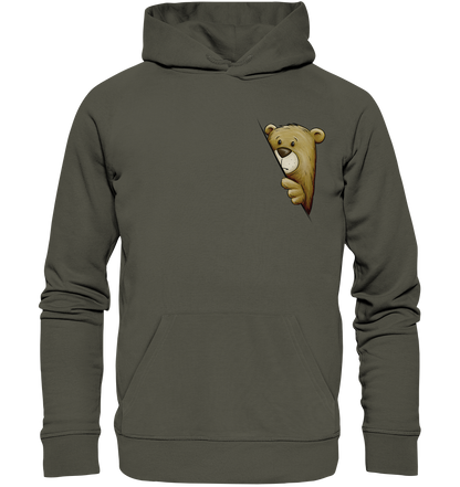 Funky Bär Illustration - Organic Hoodie