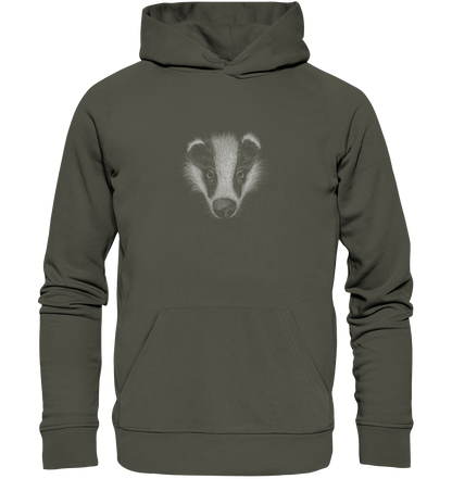 Kritzel-Kunst Dachs Illustration - Organic Hoodie