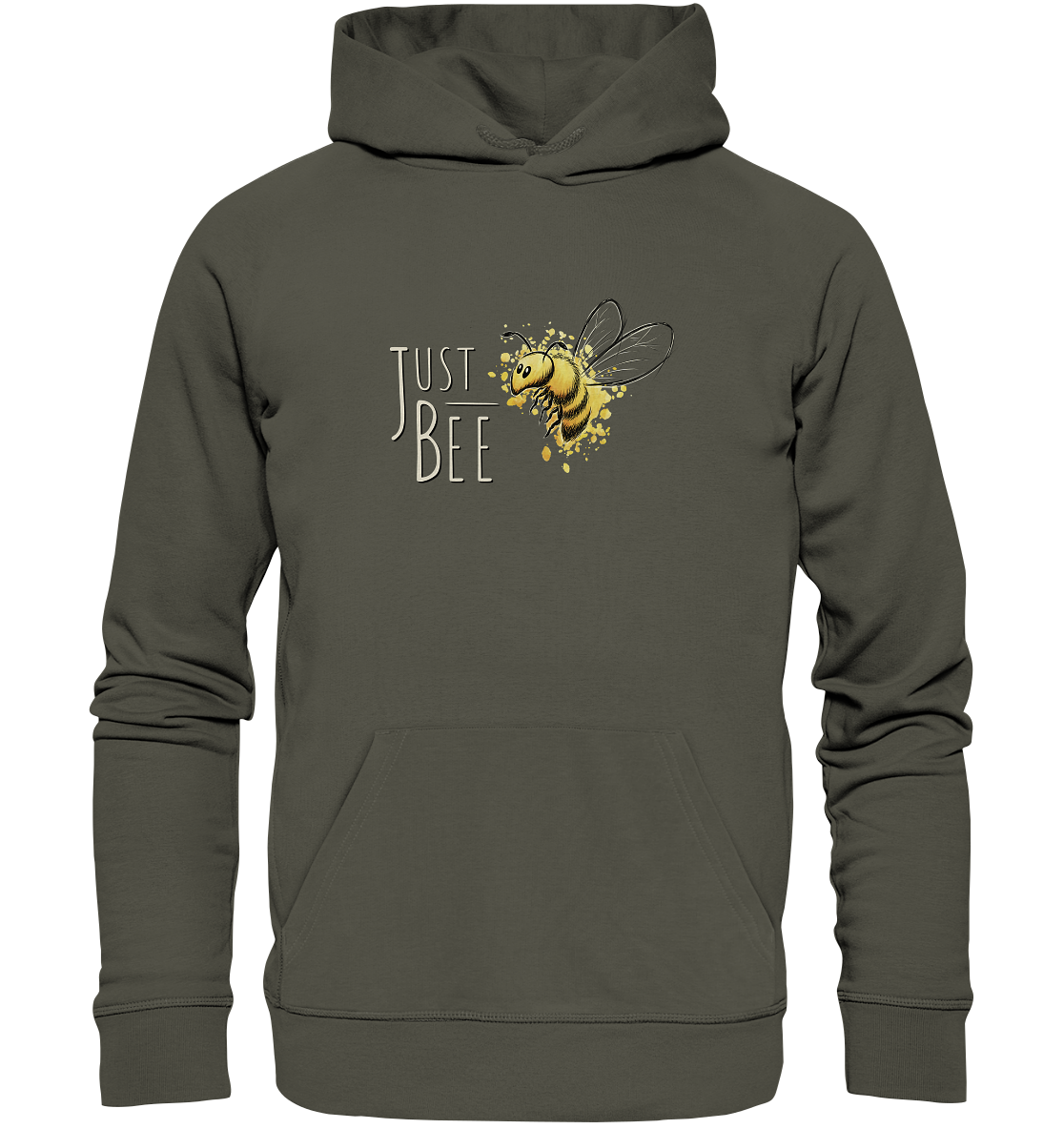 Just Bee, kleine Honig-Biene - Organic Hoodie