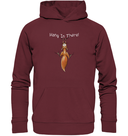 Hang In There | Lässiges Eichhörnchen - Organic Hoodie