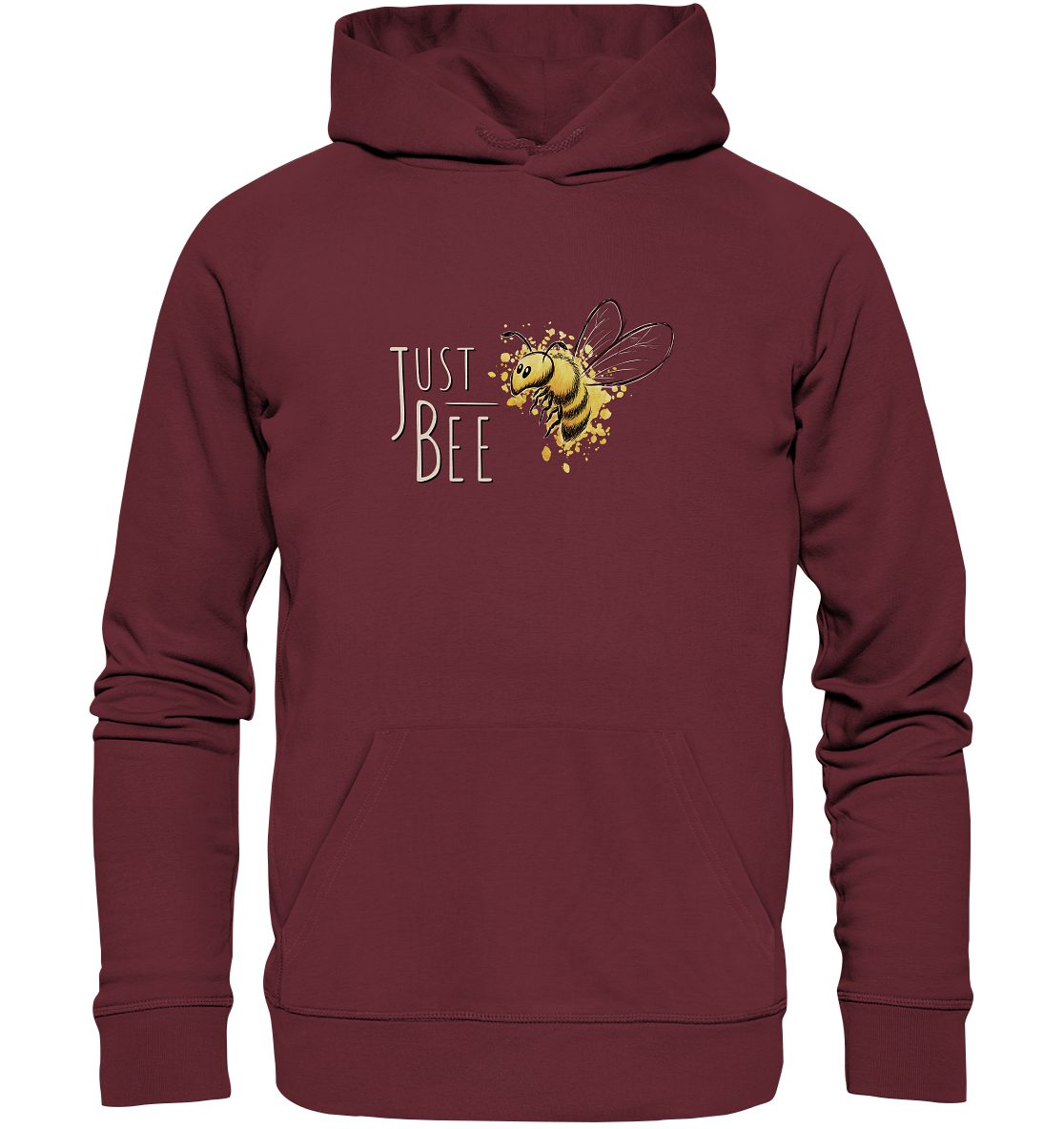 Just Bee, kleine Honig-Biene - Organic Hoodie