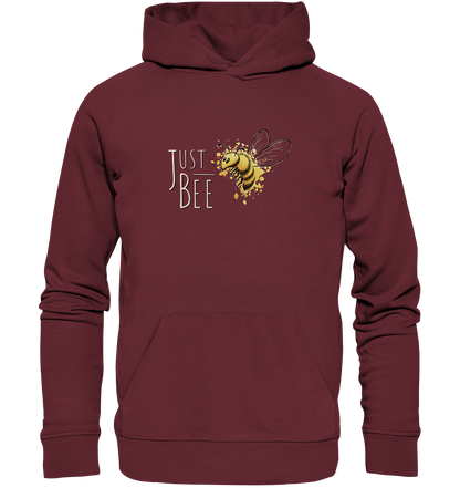 Just Bee, kleine Honig-Biene - Organic Hoodie
