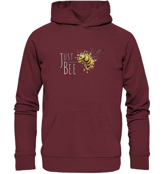 Just Bee, kleine Honig-Biene - Organic Hoodie