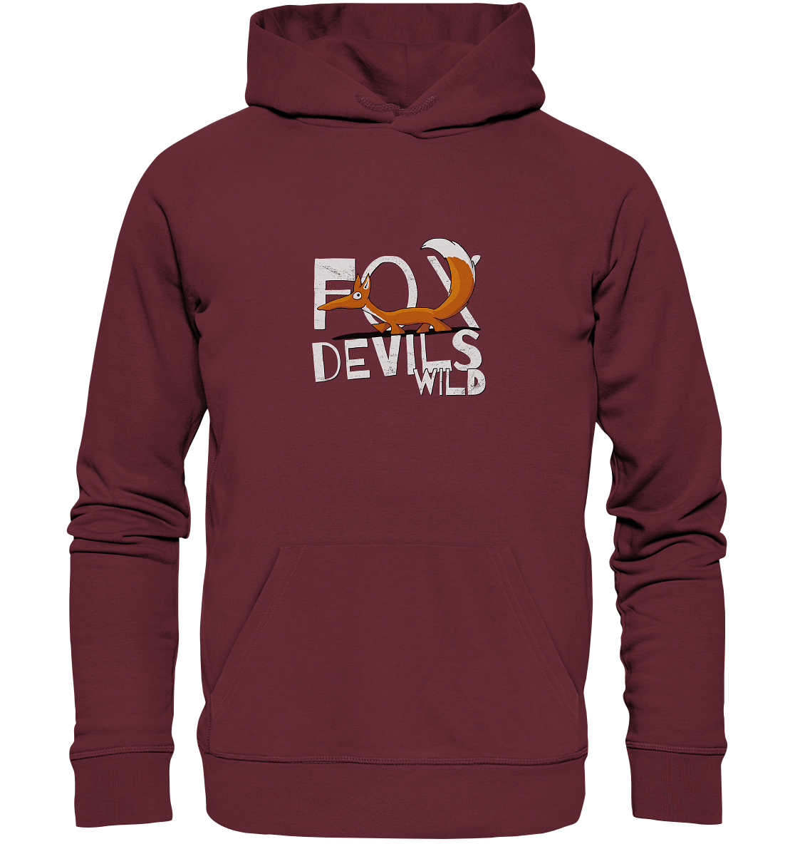 Fox-Devils-Wild Fuchs - Organic Hoodie