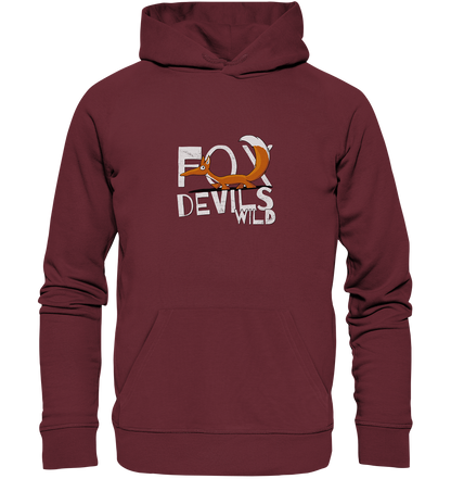 Fox-Devils-Wild Fuchs - Organic Hoodie