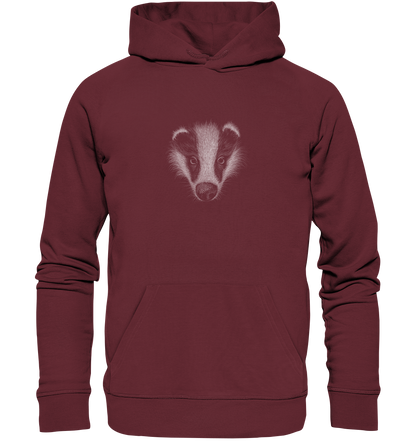 Kritzel-Kunst Dachs Illustration - Organic Hoodie