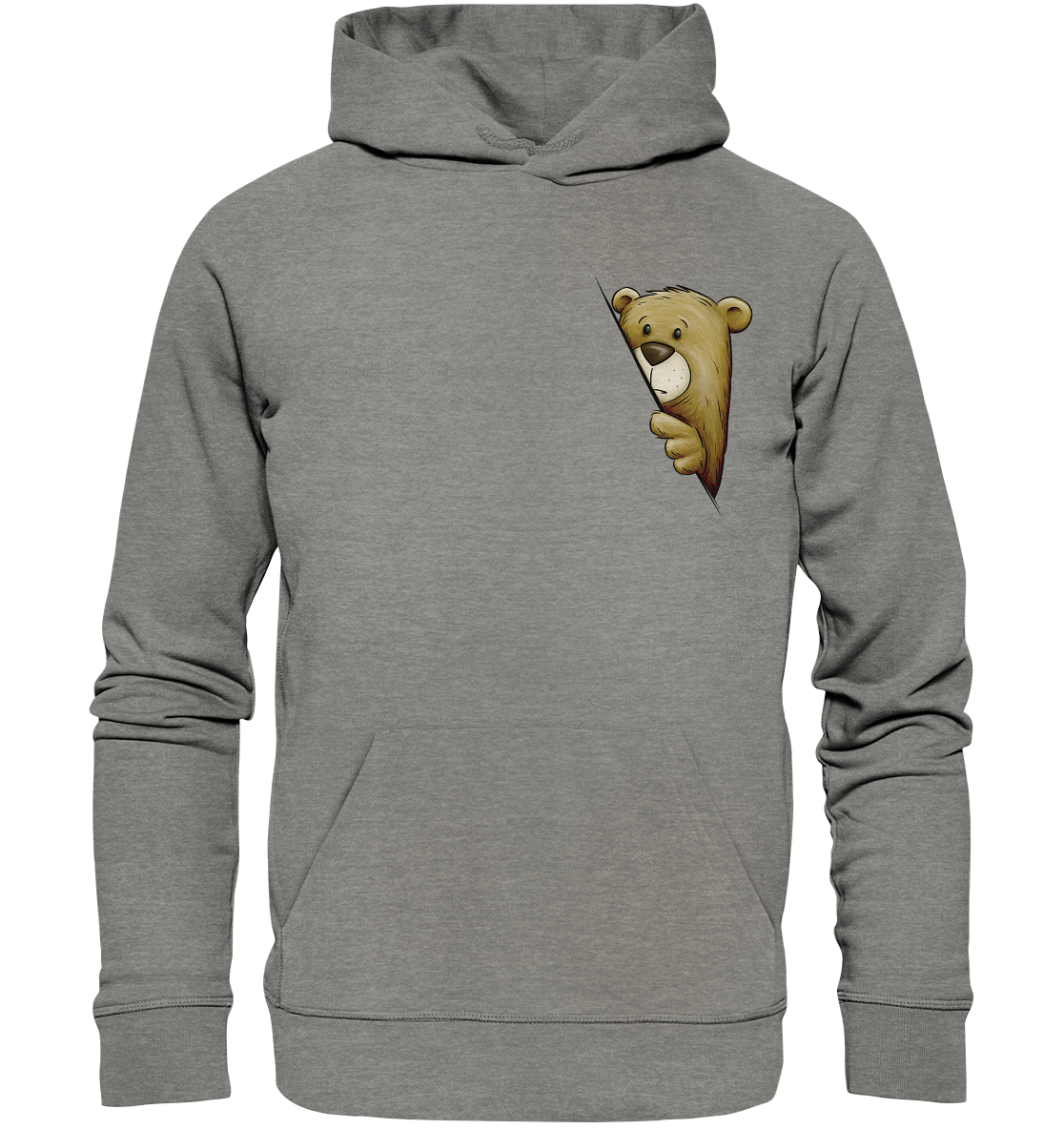 Funky Bär Illustration - Organic Hoodie