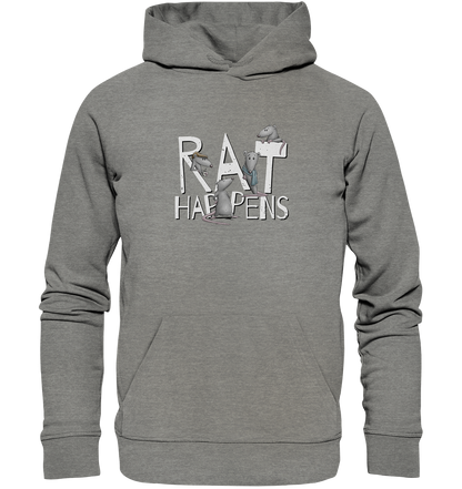 Rat Happens Ratten - Organic Hoodie