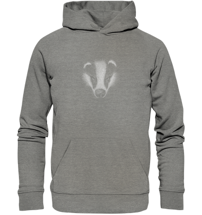 Kritzel-Kunst Dachs Illustration - Organic Hoodie