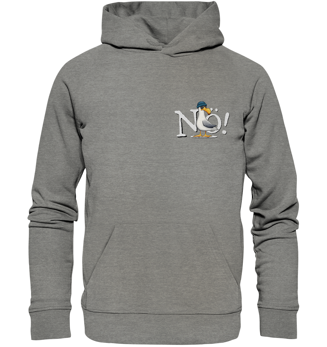 Nö Kein Bock Möwe - Organic Hoodie