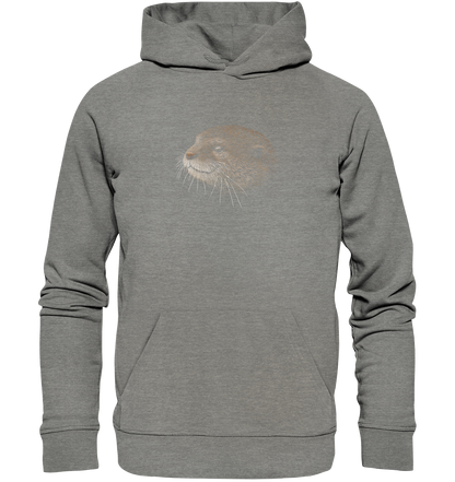 Otter Bleistift Zeichnung KritzelKunst - Organic Hoodie