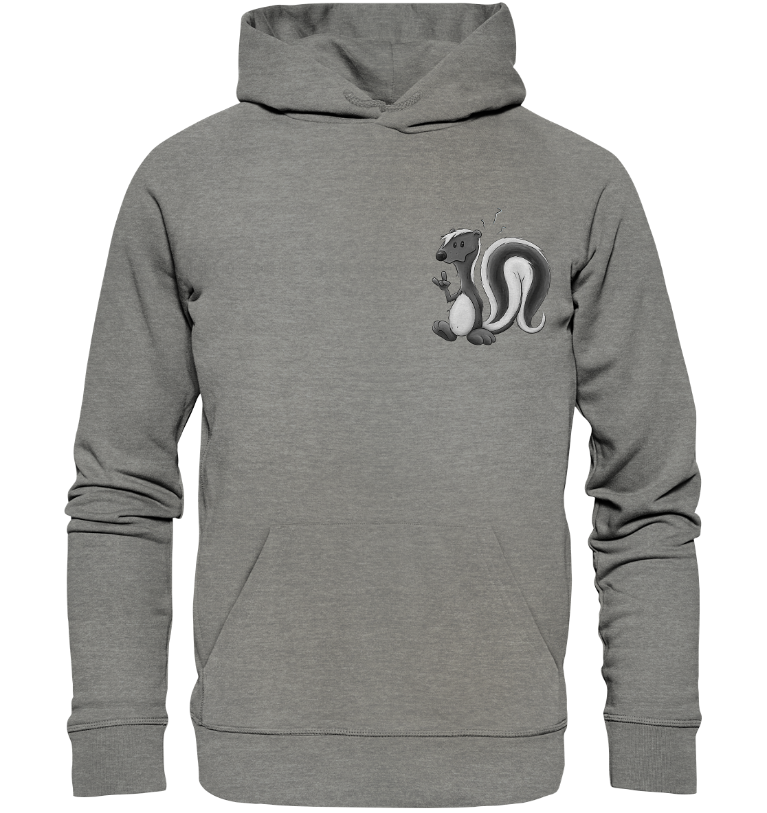Lustig stinkiges Stinktier - Organic Hoodie