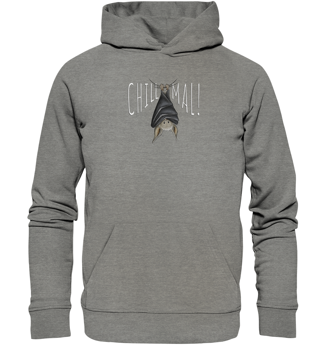 Chill Mal gemütliche Fledermaus - Organic Hoodie