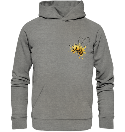 Lässige kleine Honig-Biene - Organic Hoodie