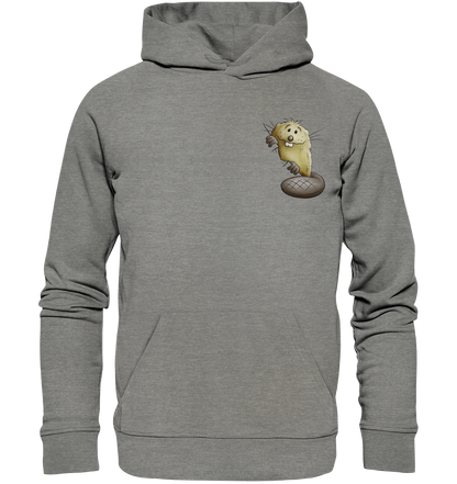 Lustiger frecher Biber - Organic Hoodie