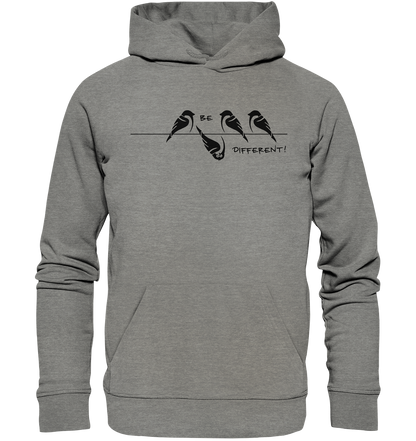 Sei anders, kleiner Spatz - Organic Hoodie