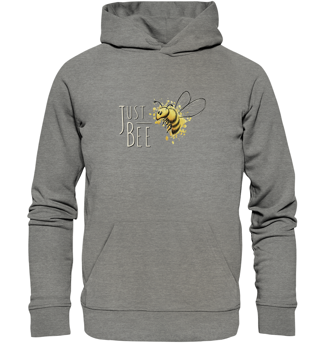 Just Bee, kleine Honig-Biene - Organic Hoodie