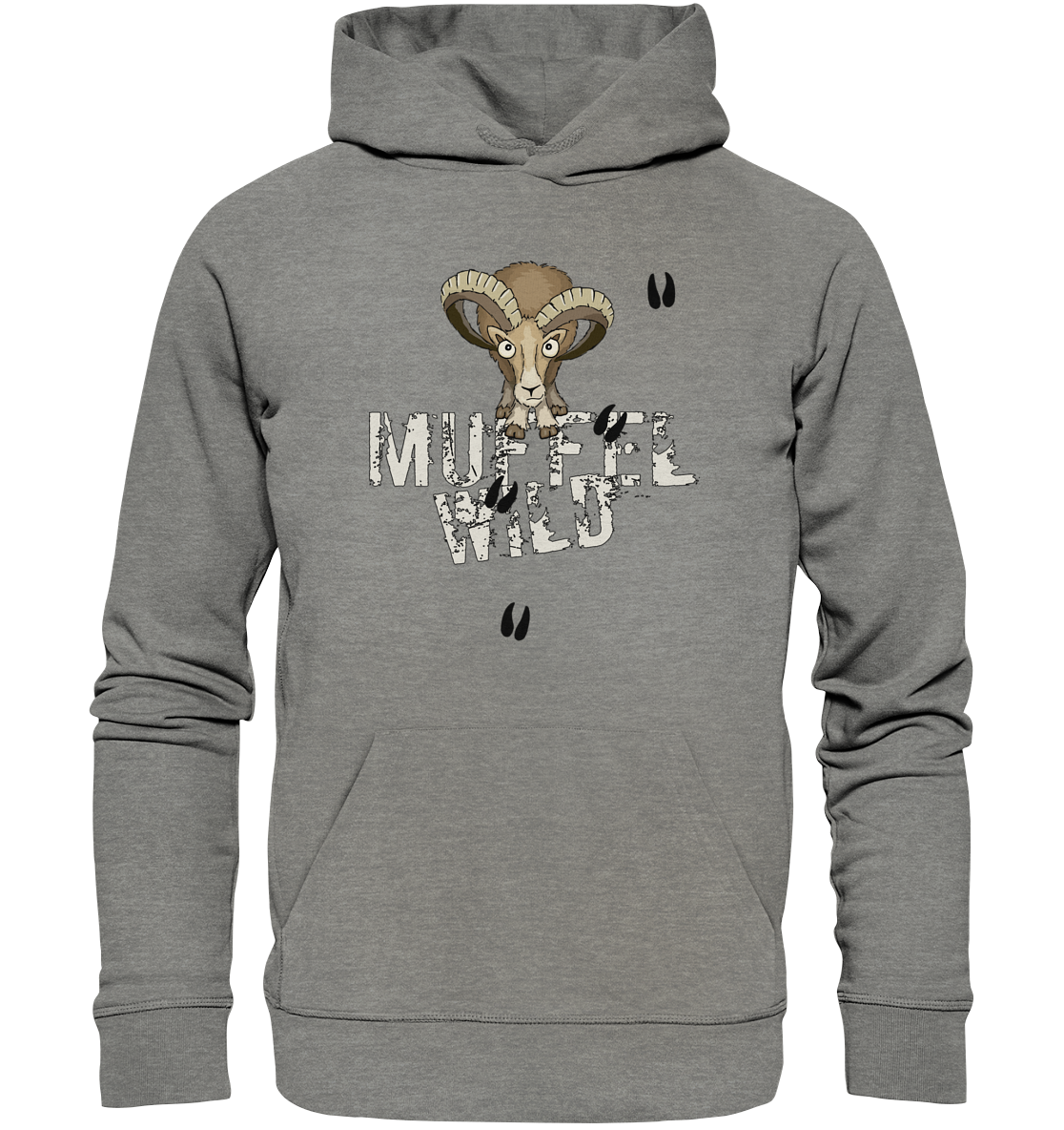 Muffel Wild Mufflon - Organic Hoodie