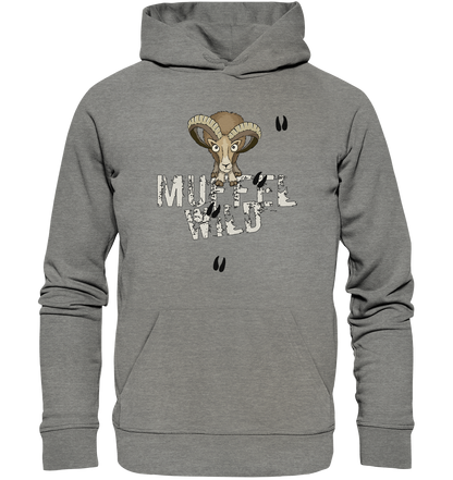 Muffel Wild Mufflon - Organic Hoodie