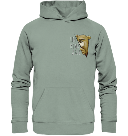Unbearable – Unerträglich Bär - Organic Hoodie