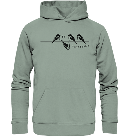 Sei anders, kleiner Spatz - Organic Hoodie