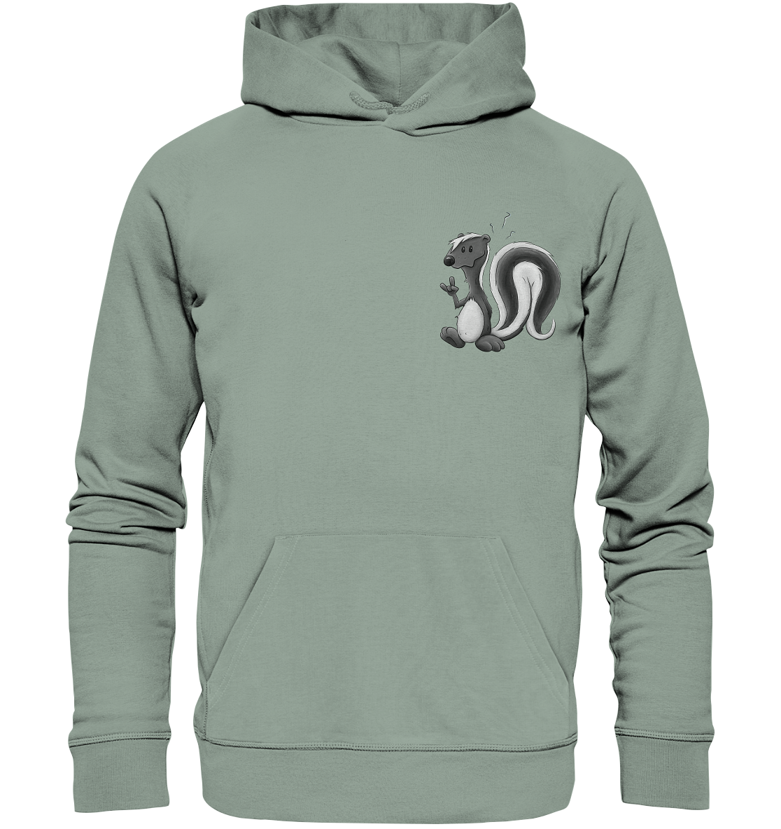 Lustig stinkiges Stinktier - Organic Hoodie