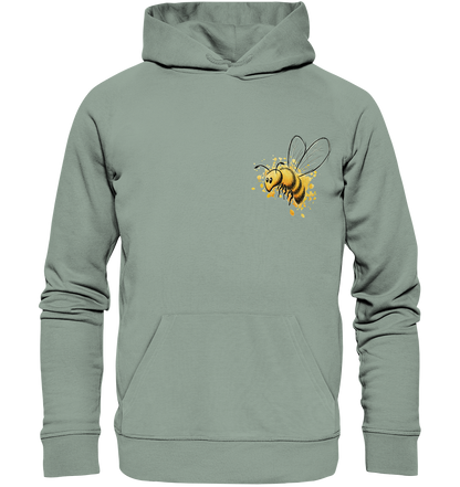 Lässige kleine Honig-Biene - Organic Hoodie