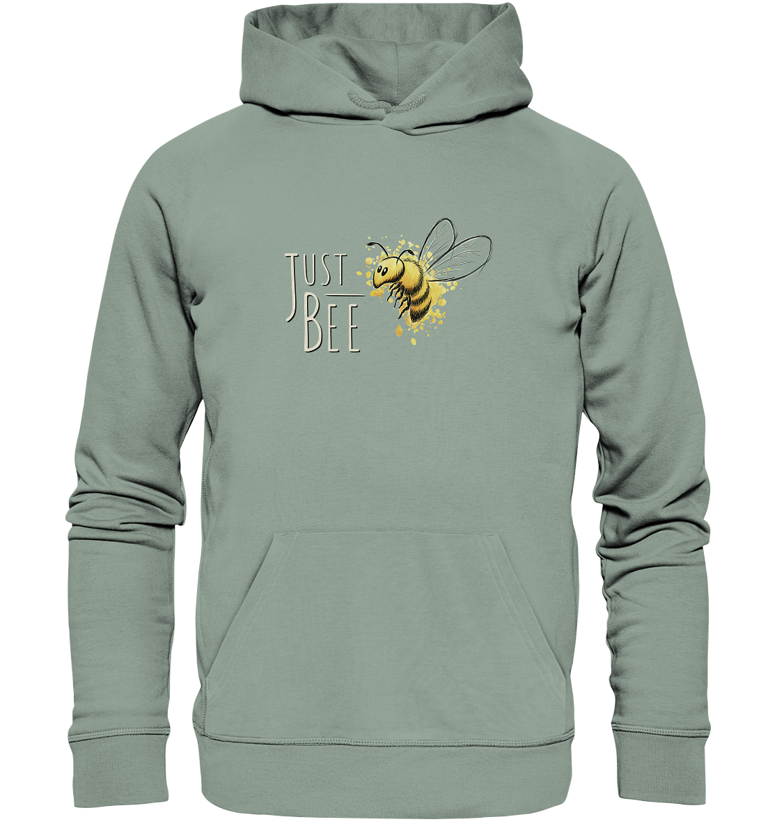 Just Bee, kleine Honig-Biene - Organic Hoodie