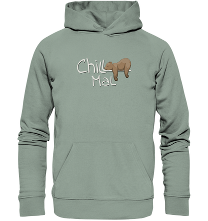 Chill Mal schläfriger Braunbär - Organic Hoodie