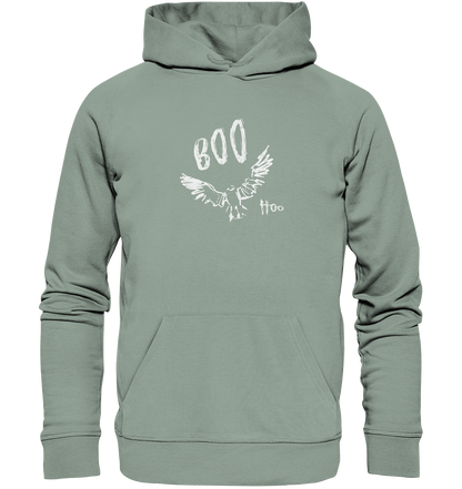 Boo Hoo! Fliegende Eule  - Organic Hoodie