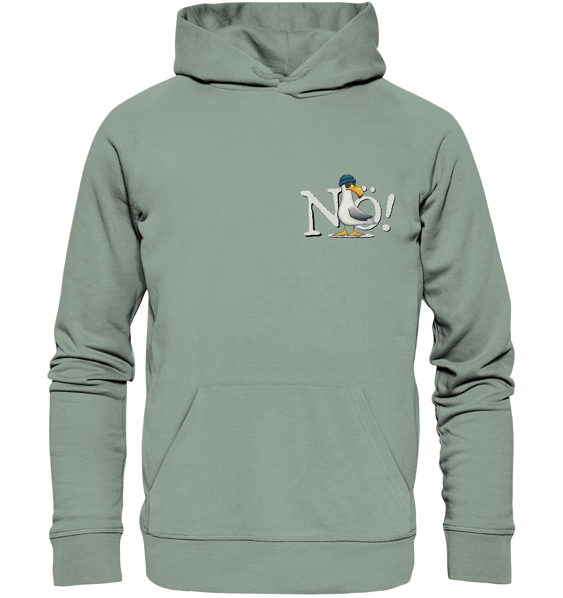 Nö Kein Bock Möwe - Organic Hoodie
