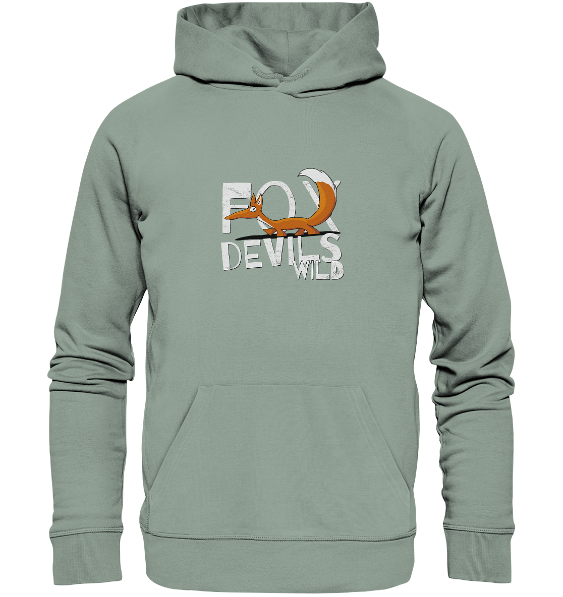 Fox-Devils-Wild Fuchs - Organic Hoodie