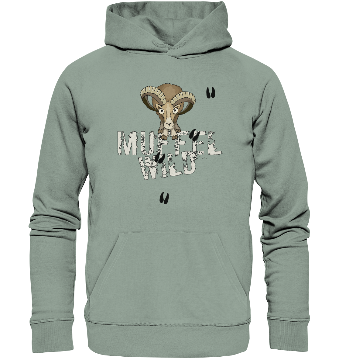 Muffel Wild Mufflon - Organic Hoodie