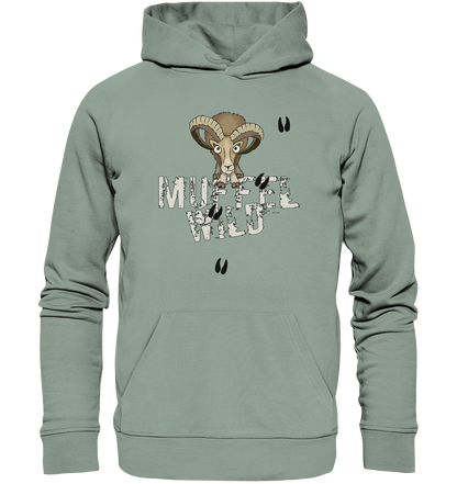 Muffel Wild Mufflon - Organic Hoodie