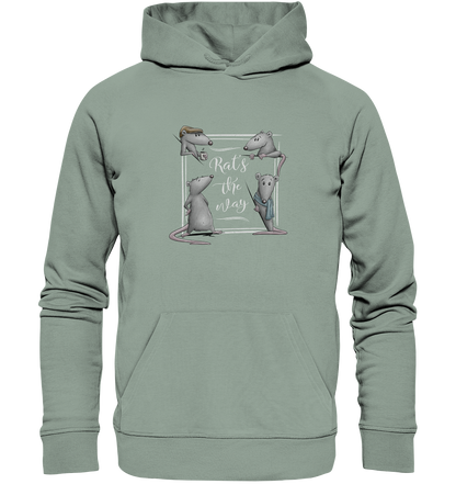 Rat’s The Way Kaffeehaus Ratten - Organic Hoodie