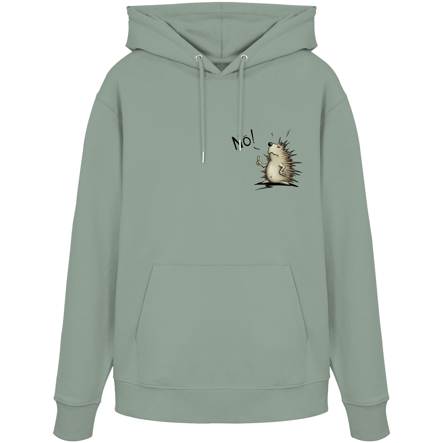 Nö! Grummeliger Igel - Organic Hoodie