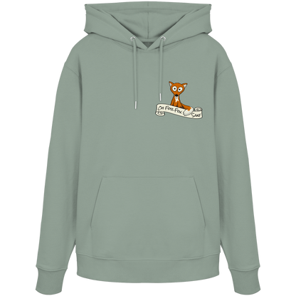 Oh For Fox Sake – Um Fuchses Willen - Organic Hoodie