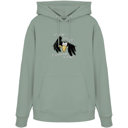 I’m Fine Rabe | Alles Gut Krähe - Organic Hoodie
