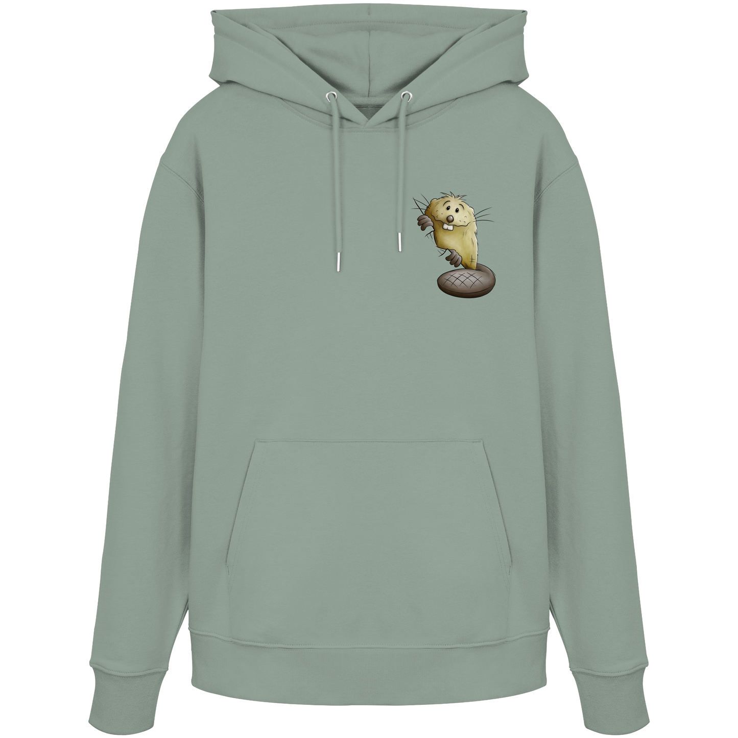 Lustiger frecher Biber - Organic Hoodie