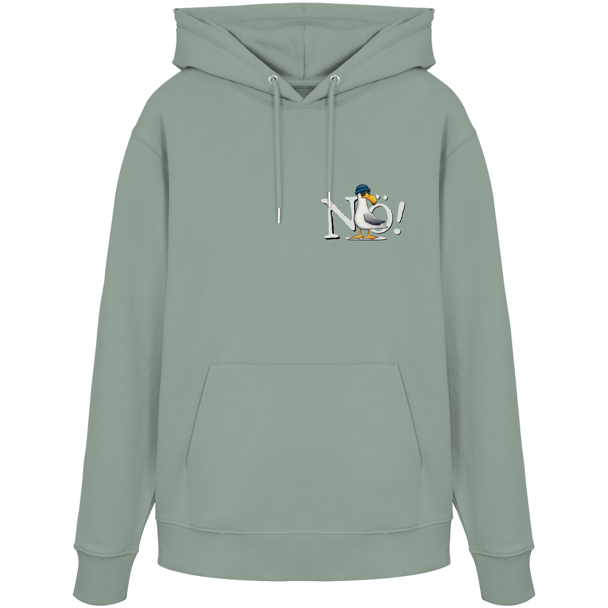 Nö Kein Bock Möwe - Organic Hoodie