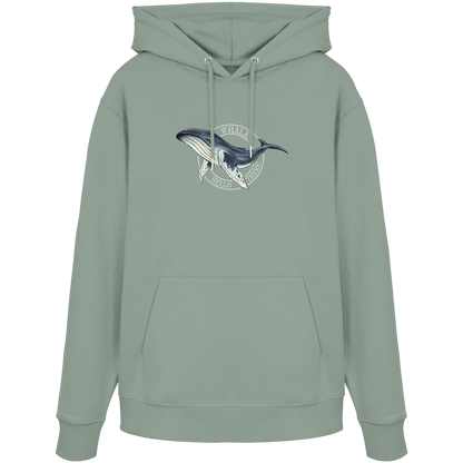 Whale, Hello There | Buckelwal - Organic Hoodie