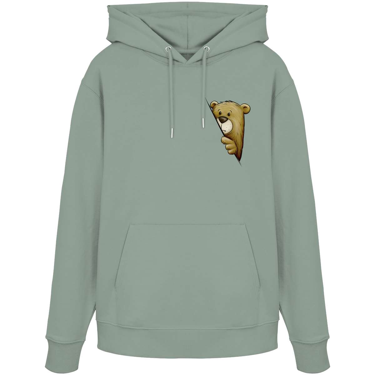 Funky Bär Illustration - Organic Hoodie