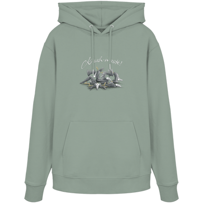 Kraah-masté! Yoga Raben Krähen - Organic Hoodie