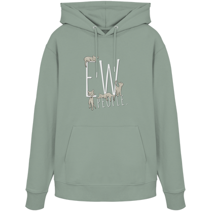 Ew, People. Sarkastische Katzen - Organic Hoodie