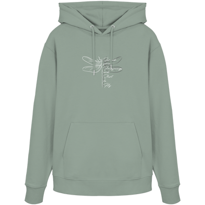 Breite die Flügel aus und flieg los | Libelle - Organic Hoodie