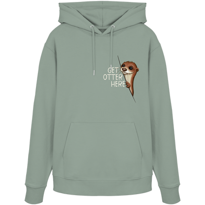 Get Otter Here | Lustiger Otter Kalauer - Organic Hoodie