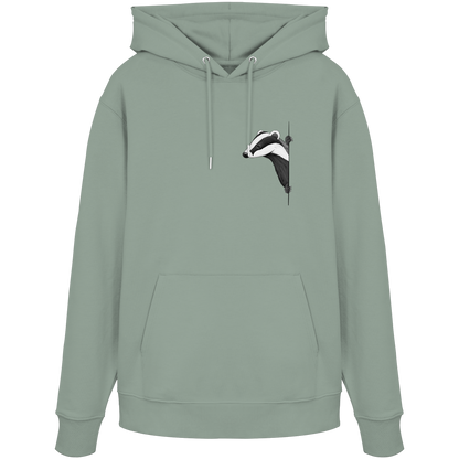 Lässiger Dachs Meister Grimbart - Organic Hoodie