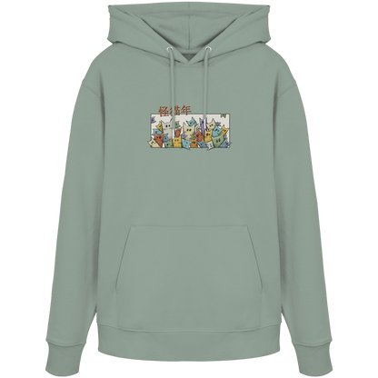 Chinesisches Jahr der Katzen - Organic Hoodie