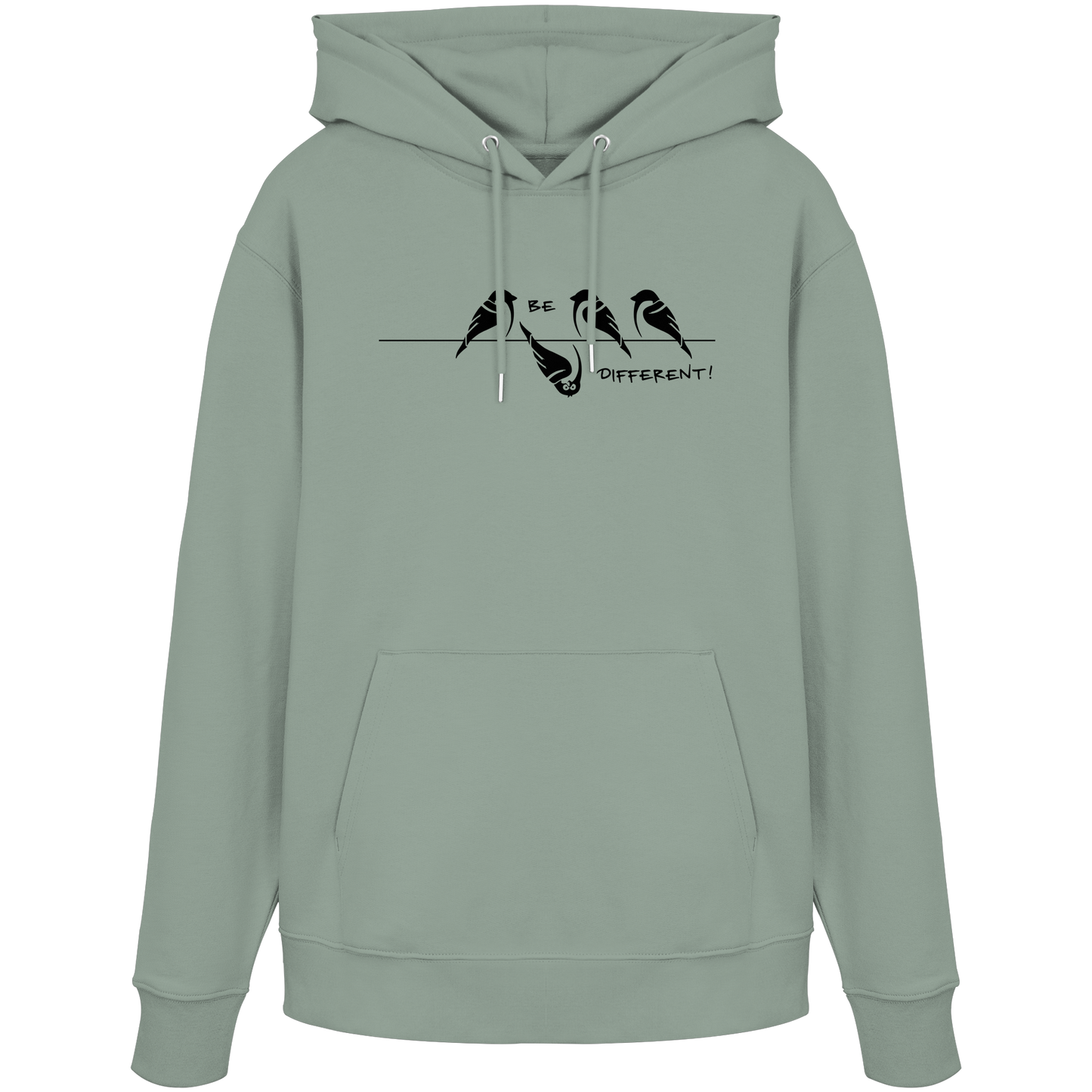 Sei anders, kleiner Spatz - Organic Hoodie