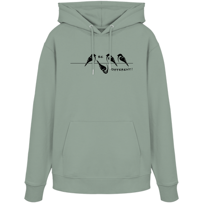 Sei anders, kleiner Spatz - Organic Hoodie